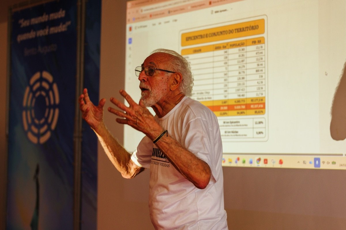 Apolo Heringer Lisboa em aula pública sobre a Meta 2034