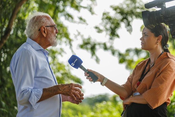 Diálogo com a imprensa no território da bacia